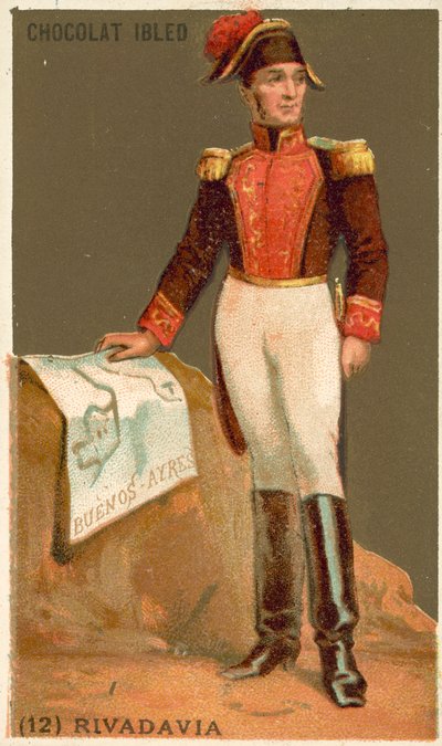 Bernardino Rivadavia, revolucionario y político argentino de French School